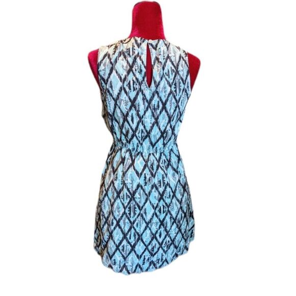 Forever 21 Blue Print Dress Size XSmall - Picture 3 of 4